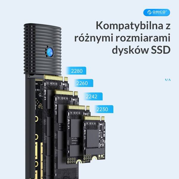 obudowa na dysk M.2 Orico USB 3.1 typ-C