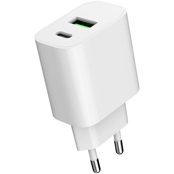 ładowarka sieciowa USB-A QC3.0 + USB-C3A 20W ART 