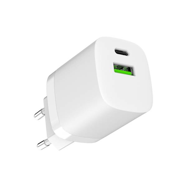 ładowarka sieciowa USB-A QC3.0 + USB-C 3A 30W ART 