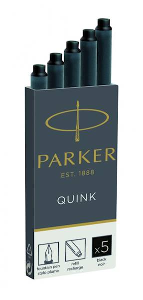 naboje PARKER Z11 / 5szt czarne