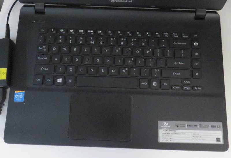 używany laptop Acer Celeron N2830/8/256SSD/W10H