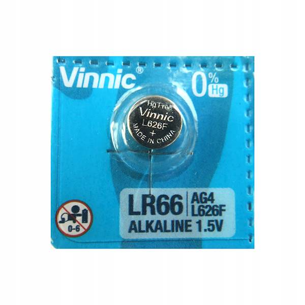 bateria guzikowa AG4 LR66 Vinnic 1 szt.