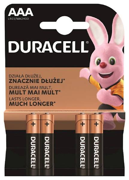 bateria AAA LR-3 DURACELL / 4szt
