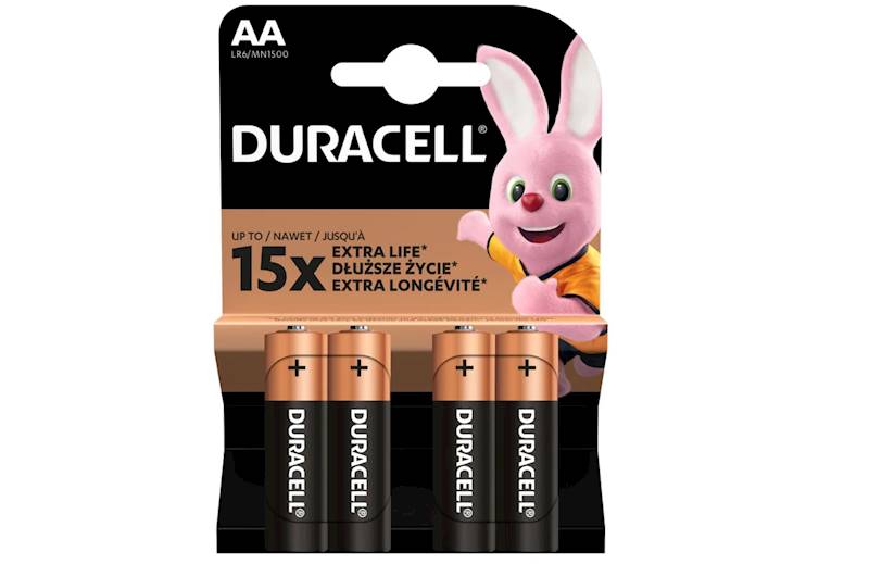 bateria AA LR-6 DURACELL / 4szt