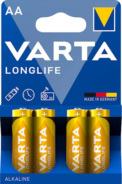 bateria AA LR-6 Alkaliczna VARTA LongLife / 4