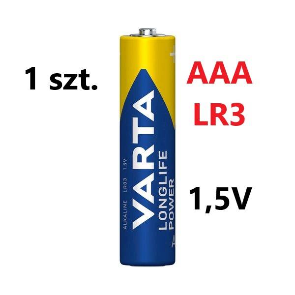 bateria AAA LR-3 Alkaliczna VARTA LONGLIFE Power