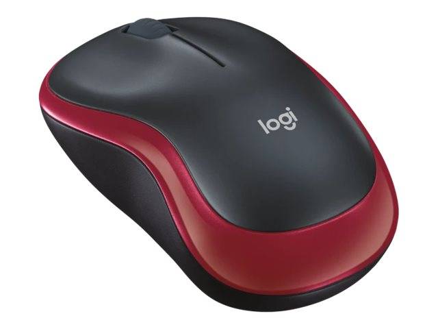 mysz bezprzewodowa Logitech M185 Czerwona