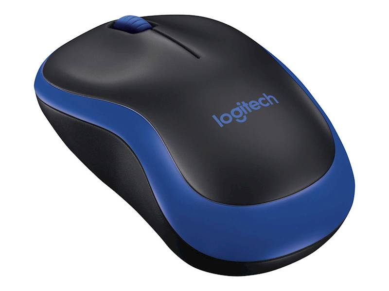 mysz bezprzewodowa logitech M185 niebieska