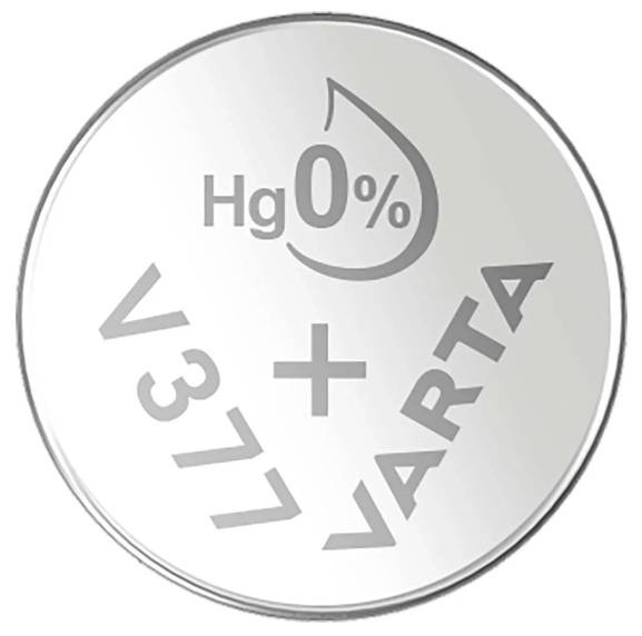 bateria guzikowa SR66, V377, 1,55V srebrowa