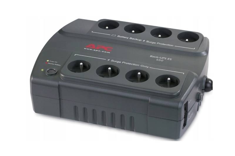 UPS APC Back ES 550VA używany z NOWĄ baterią 9Ah