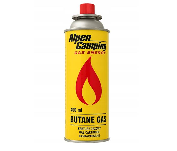 butla z gazem do palników Kartusz 400ml / 227g