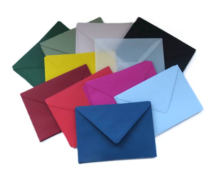 koperta B6 ozdobna kolorowa - okazjonalna