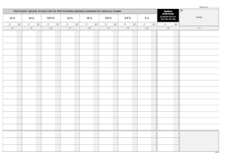 druk EWID. PRZYCHODÓW A4           R-2