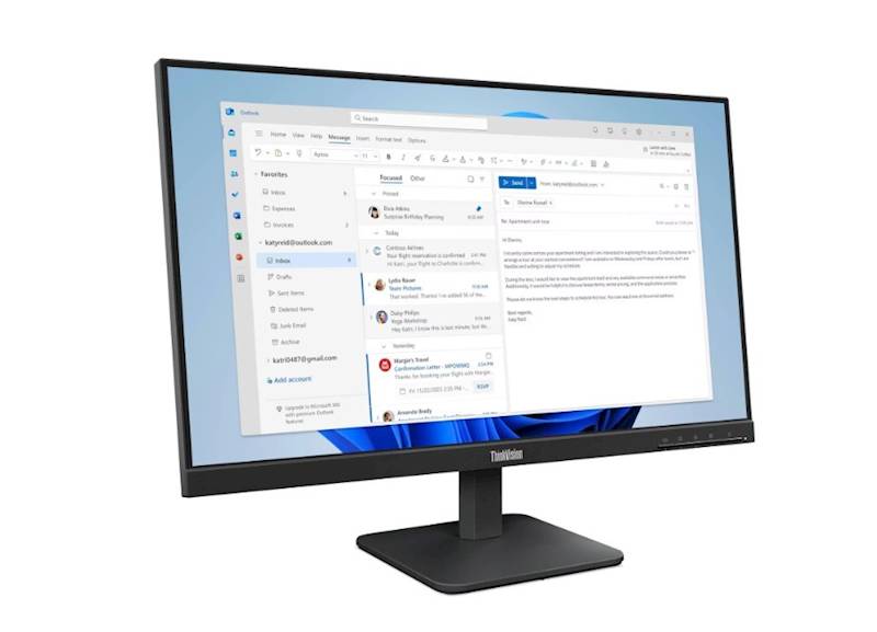 monitor 23,8" Lenovo ThinkVision S24-4e 64B5KAT1EU