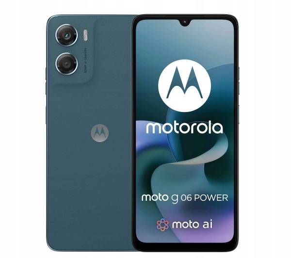smartfon Motorolla Moto G06 4/64 4G LTE niebieski