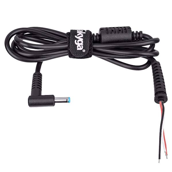 kabel zasilający do laptopa DC 4.5x3.0 + pin HP