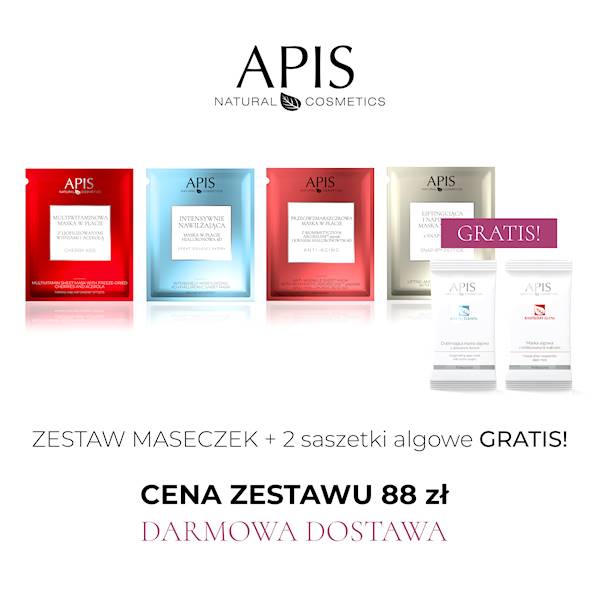 ZESTAW MASECZEK+ 2 saszetki algowe (OXY+RASPBERRY) GRATIS!