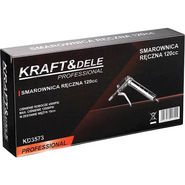 SMAROWNICA, TOWOTNICA RĘCZNA TŁOKOWA 120ml KD3573 Kraft&Dele