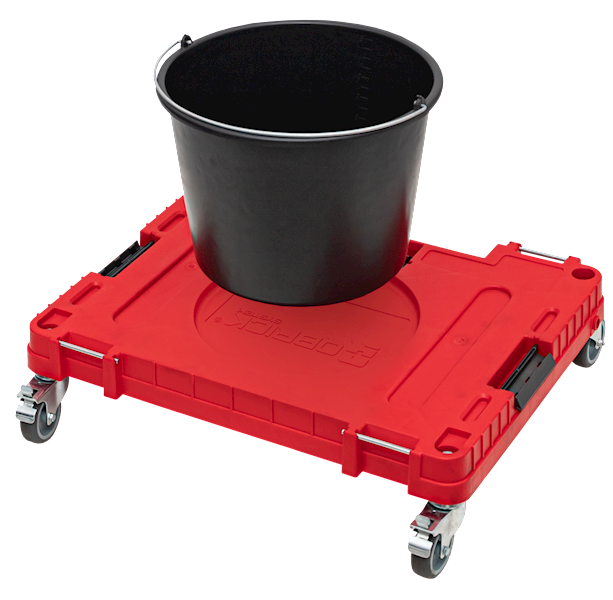 WÓZEK, PLATFORMA TRANSPORTOWA QBRICK SYSTEM ONE 2.0 WORKSHOP RED ULTRA HD