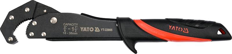 KLUCZ DO RUR SZYBKONASTAWNY 16-38mm YT-22005 YATO
