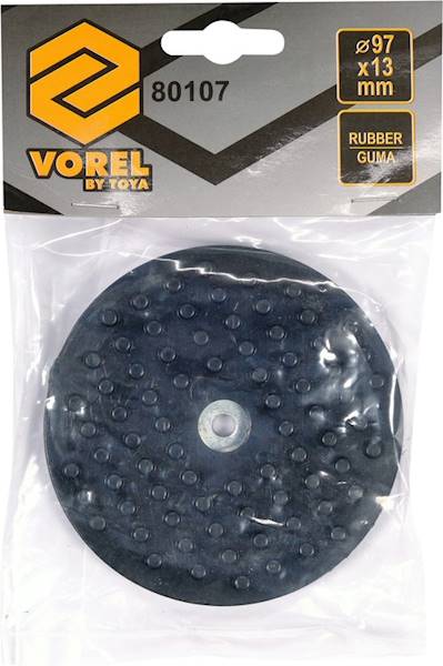 PODKŁADKA, NAKŁADKA GUMOWA GUMA OCHRONNA PODNOŚNIK ŻABA 97X13 MM 80107 VOREL