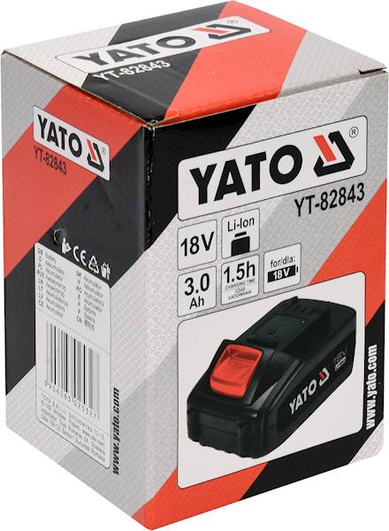 AKUMULATOR 18V LI-ION 3,0 AH YT-82843 YATO