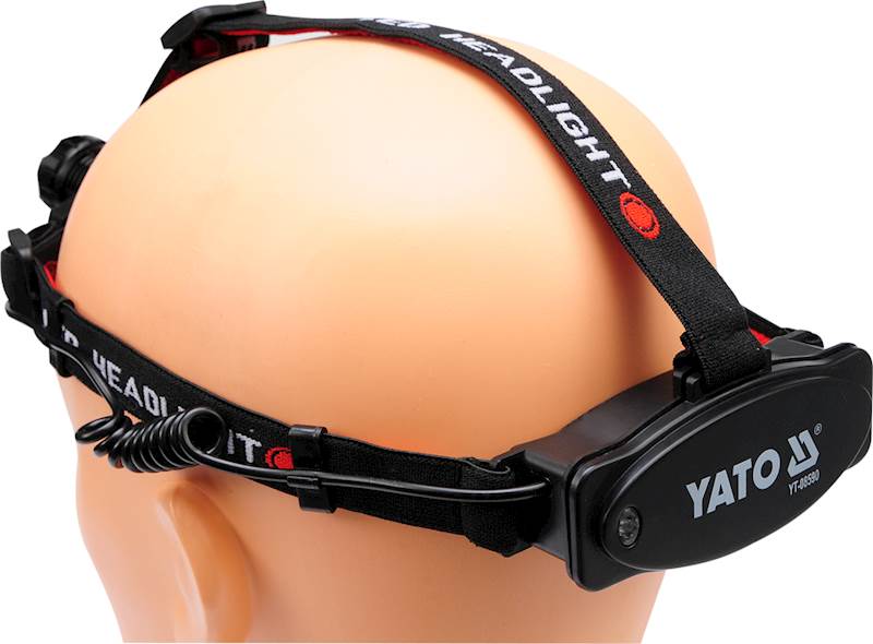 LATARKA CZOŁOWA Z FUNKCJĄ ZOOM CREE YT-08590 YATO