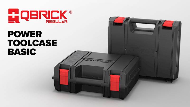 NOWY QBRICK REGULAR POWER TOOLCASE BASIC PF, WALIZKA SKRZYNKA NA ELEKTRONARZĘDZIA PATROL
