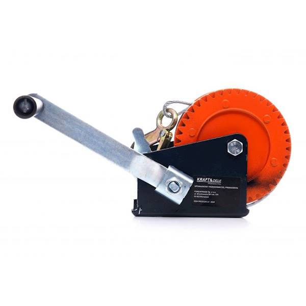 WCIĄGARKA WYCIĄGARKA LINOWA RĘCZNA KORBOWA 1200LBS/544KG 10M KD1311