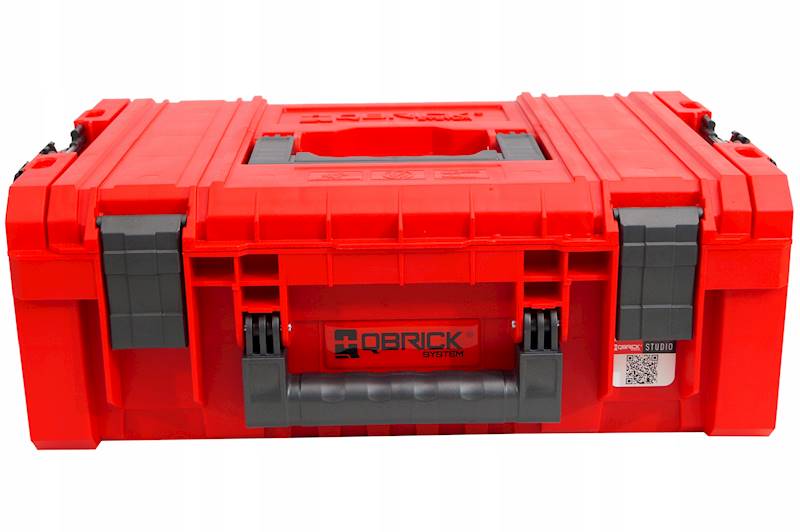 SKRZYNKA NARZĘDZIOWA QBRICK SYSTEM PRO TECHNICIAN CASE RED ULTRA HD SKRQSPTCCZEPG001
