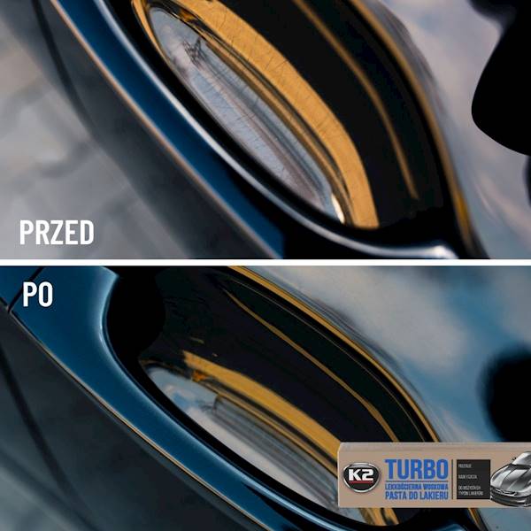 TURBO TEMPO PASTA POLERSKA LEKKOŚCIERNA WOSKOWA 120G K001 K2