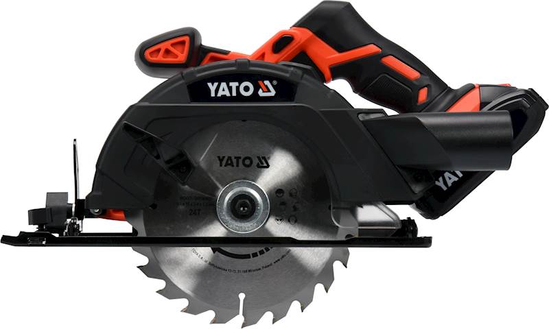 PILARKA TARCZOWA AKU. 18V Z TARCZĄ 160MM W ZESTAWIE BATERIA 2,0 AH I ŁADOWARKA 60 MINUT YT-82810 YATO