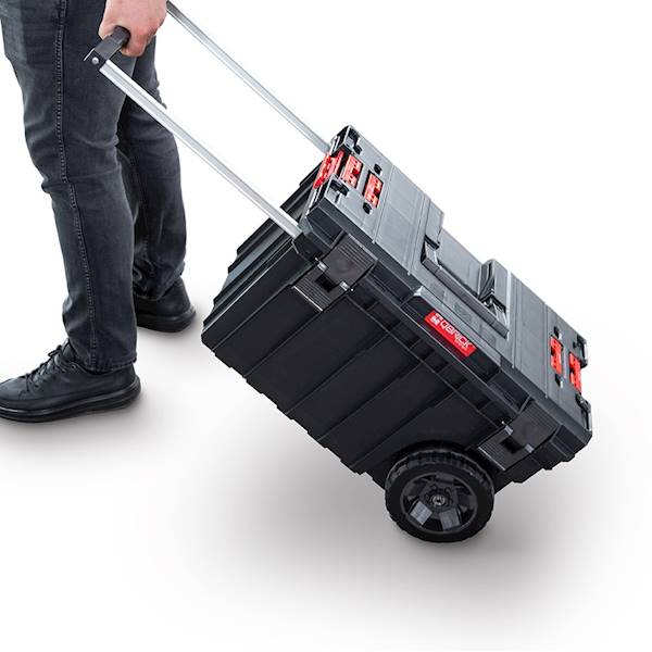 SKRZYNKA NARZĘDZIOWA NA KOŁACH QBRICK SYSTEM ONE TROLLEY VARIO SKRWQONETVCZAPG001
