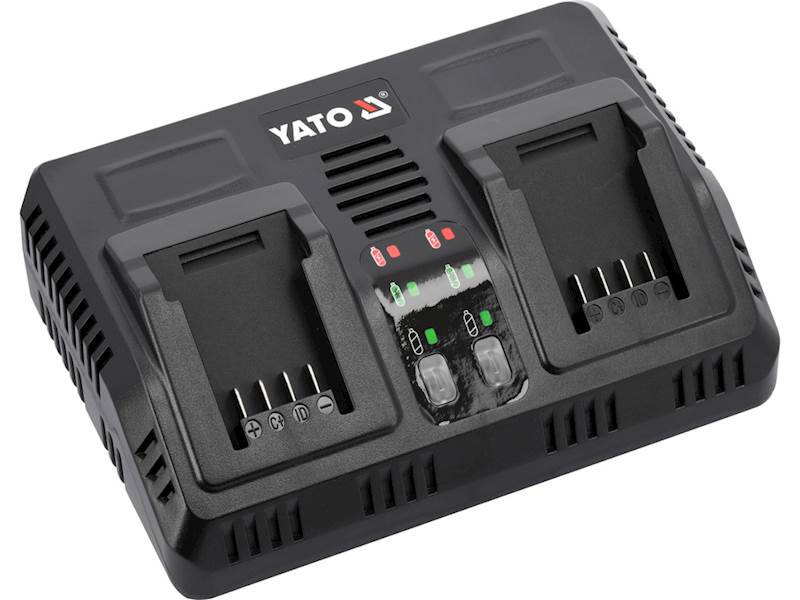 ŁADOWARKA PODWÓJNA DO AKUMULATORÓW SYSTEMU 18V 2.2A YT-828499 YATO