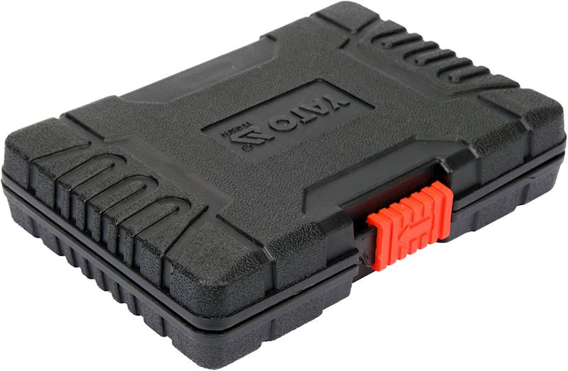 ZESTAW 25 WYKRĘTAKÓW DO USZKODZONYCH BOLCÓW, ŚRUB WEWNĘTRZNYCH HEX, TORX, SPLINE YT-06034 YATO