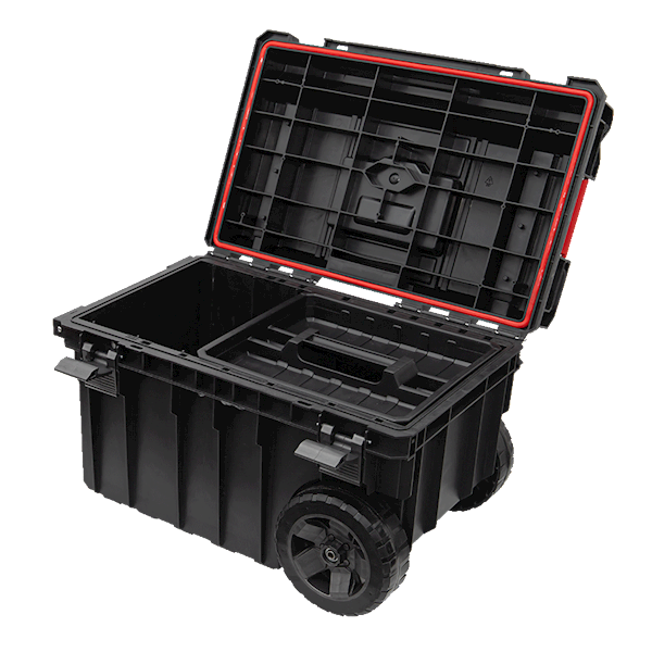 SKRZYNKA NARZĘDZIOWA NA KOŁACH QBRICK SYSTEM ONE TROLLEY VARIO SKRWQONETVCZAPG001