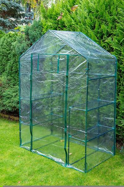 SZKLARNIA 143 X 73 X 195 CM, FOLIA PVC, METALOWA KONSTRUKCJA 15-902 NEO
