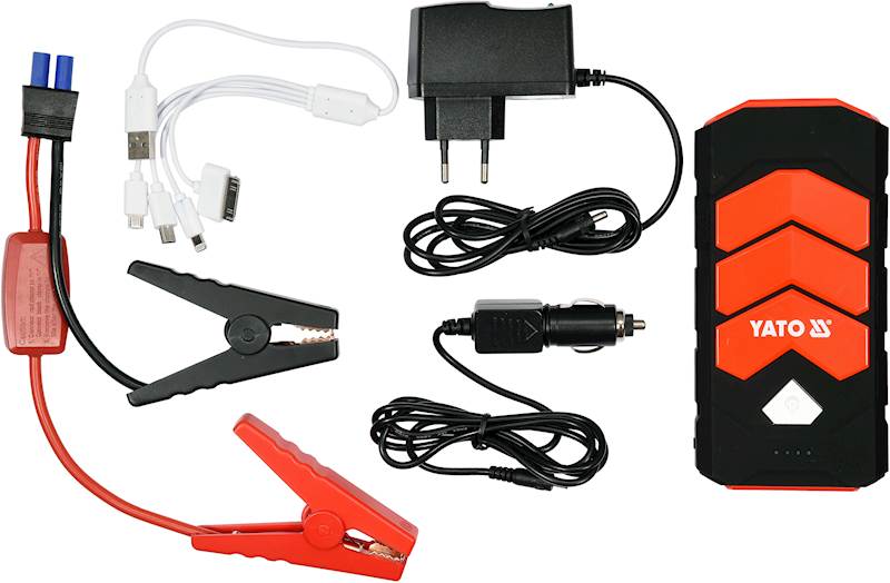 URZĄDZENIE ROZRUCHOWE POWER BANK LATARKA LED 3W1 400A 9000MAH YT-83081 YATO