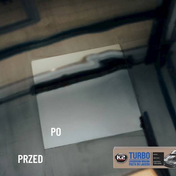 TURBO TEMPO PASTA POLERSKA LEKKOŚCIERNA WOSKOWA 120G K001 K2