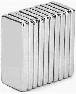 MAGNES NEODYMOWY PŁYTKOWY MAŁY 10x5x1 MM MOCNY - 10 SZT KD11834 Kraft&Dele