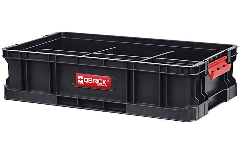 KOSZ, POJEMNIK Z PRZEGRODAMI, SKRZYNKA NARZĘDZIOWA QBRICK SYSTEM TWO BOX 100 FLEX