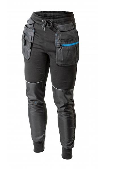SPODNIE ROBOCZE DRESOWE  Z KIESZENIAMI TREBEL ROZ. 2XL (56) HT5K902-2XL HOGERT