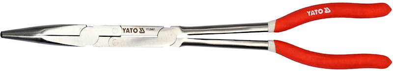 SZCZYPCE WYDŁUŻONE WYGIĘTE 45° 2 PRZEGUBY 330MM YT-20401 YATO