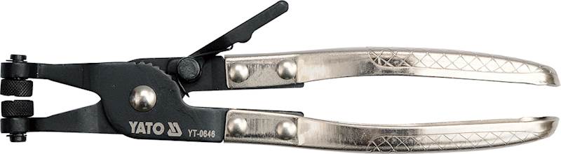 SZCZYPCE DO OPASEK ZACISKOWYCH ROZPRĘŻNYCH TYP +, 2MM YT-0646 YATO
