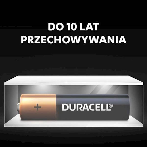 BATERIE ALKALICZNE DURACELL BASIC AAA/LR03, R03, MN2400 BLISTER 4SZT