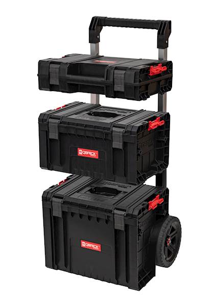ZESTAW SKRZYNEK NARZĘDZIOWYCH, MODUŁOWYCH NA NARZĘDZIA QBRICK SYSTEM PRO SET 1 2.0 PLUS