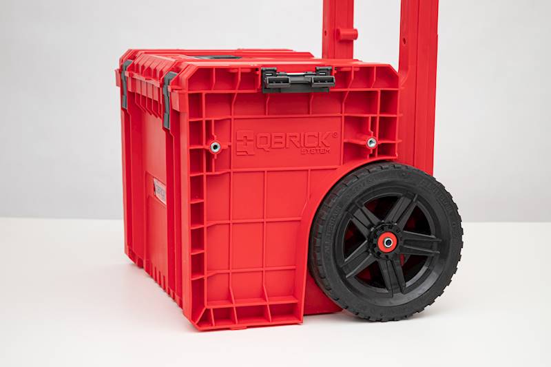 MOBILNA SKRZYNKA NARZĘDZIOWA NA KOŁACH QBRICK SYSTEM PRO CART 2.0 PLUS RED ULTRA HD CUSTOM