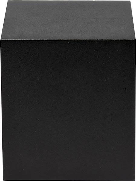 LAMPA ŚCIENNA ZEWNĘTRZNA CZARNA ALUM. 1XGU10 YT-81901 YATO