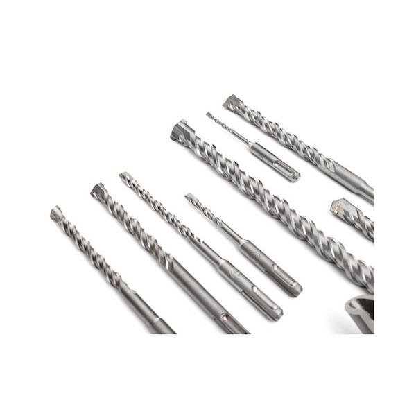 ZESTAW WIERTEŁ S4 I DŁUT SDS+ DO BETONU 12 SZT. KD10206 KRAFT&DELE
