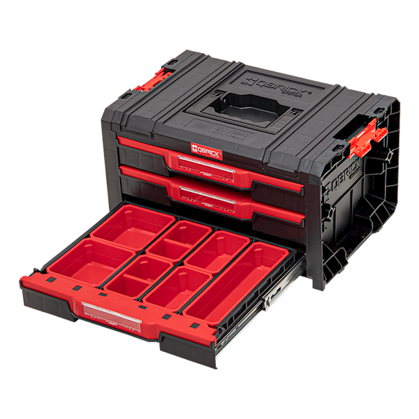 SKRZYNKA NARZĘDZIOWA Z 3 SZUFLADAMI QBRICK SYSTEM PRO DRAWER 3 TOOLBOX EXPERT 2.0